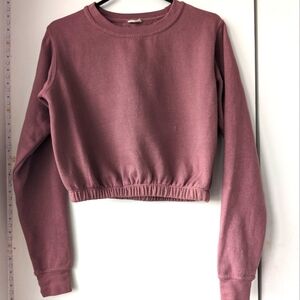 Crop sweatshirt